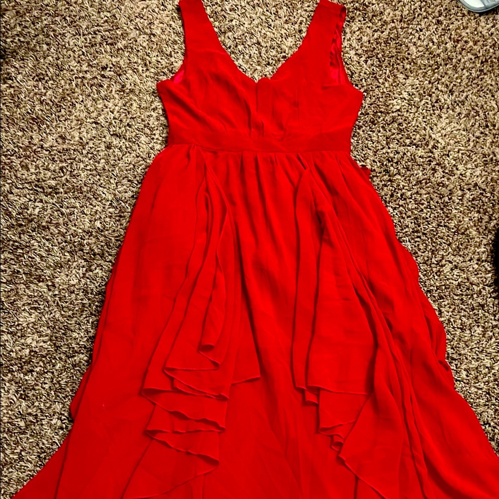 Ruffled Maxi Dress Sleeveless